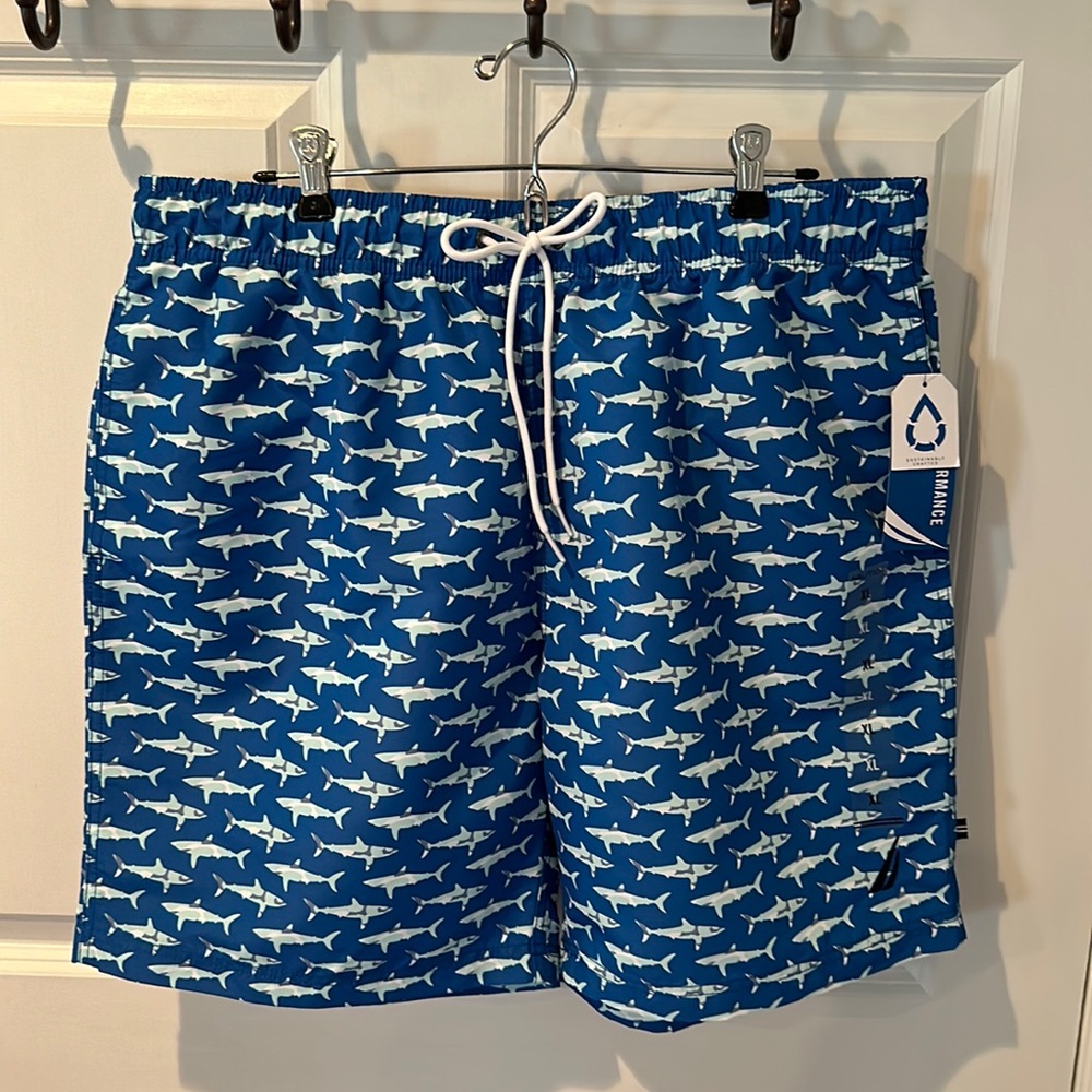 NWT nautica swim trunks